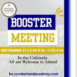 athletics booster club meeting