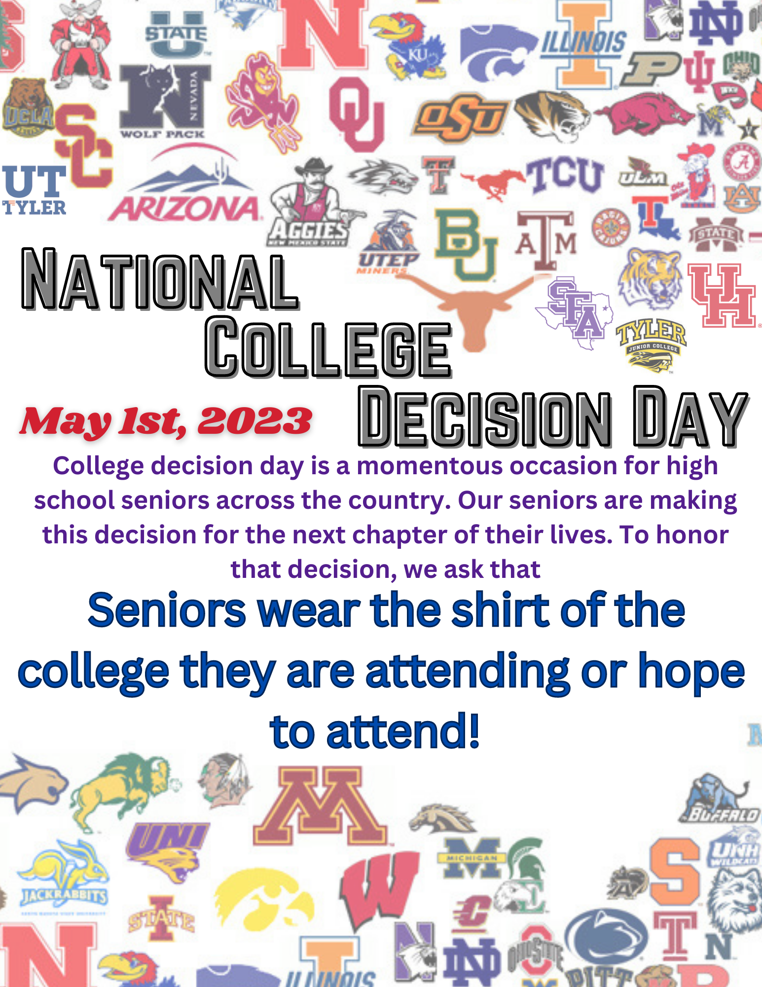 National College Decision Day Cumberland High School