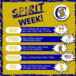 cahs spirit week information